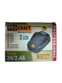 Зарядное устройство ProCraft, для аккумуляторов, Li-Ion, 20В, 2.4A