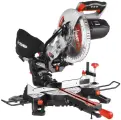 мастер пила торцовочная [зпт-255-1800 пл] { 255 мм, 1800 вт, 4800 об/мин, с протяжкой, лазер, удлинители стола }