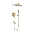 Душевая система скрытого монтажа Grocenberg GB5099MG-1 золото матовое