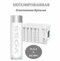 Вода минеральная VOSS (ВОСС) 0,5 л х 24 шт. негазированная, пластиковая бутылка