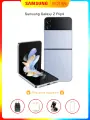 Оригинал, скидка цена, Смартфон Samsung Galaxy Z Flip4 8/256 ГБ, SIM, голубой, скидка цена