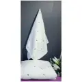 Maison Dor полотенце Love Micro белый/сиреневые сердечки 1 шт. 85*150