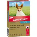 Адвантикс (Elanco)  для собак от 4 до 10 кг для защиты от блох, иксодовых клещей и летающих насекомых и переносимых ими заболеваний. 1 пипетка в упаковке.
