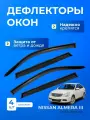 Дефлекторы окон NISSAN ALMERA III (G15) (2012-2018) седан