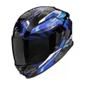 SCORPION EXO Мотошлем EXO-GT SP AIR AUGUSTA, цвет Черный/Серый/Синий, Размер L