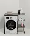 Стеллаж Полка для стиральной машины в ванную комнату/Венге