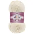 Пряжа Alize Cotton Gold, 55 % хлопок, 45 % акрил, 100 г, 330 м, 5 шт., 599 слоновая кость