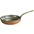 Медная сковорода без крышки, Ручка латунная, Португалия, Диаметр 26см (oxan)