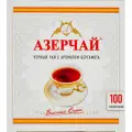 Азерчай Чай в пакетиках черный с бергамотом, 100 пак