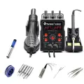Yarboly 8586D Цифровая паяльная станция 2 в 1, B, 220V