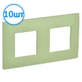 Рамка двухпостовая IEK SKANDY мятный SK-F02M SK-M22-K06 (комплект из 10 шт.)