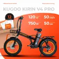 Электровелосипед Kugoo Kirin V4 PRO, 750W, 50 км/ч, 50 км запас хода