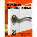 Ручка на розетке НОРА-М 100А AL, 2 шт., штифт 110 мм, универсальная