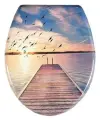 Сиденье для унитаза ST MDF-010 (Морской закат)