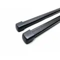 Дуги багажника Inter прямоугольные стальные 32х22 мм, 1.3м 2 шт черный (интер) арт. 1003