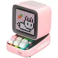 Портативная колонка Divoom Ditoo Pro с пиксельным LED экраном, розовый