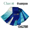 Лента Chacott градиентная, 6 м, цв, синий/белый/бирюзовый (725)