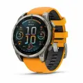 Часы Garmin fenix 8 - 47 mm, AMOLED, Sapphire Graphit/Titanium Titan (010-02904-11)