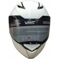 Шлем VMC YM-850 Тонированный визор, белый L (59-60)