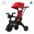 Велосипед трехколесный Luxmom S7,/складной/ красный