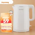 Joyoung Electric Kettle, Double-Layer Pot Body, 304 Stainless Steel, 1.5L Household Water Boiler, No Glue, K15FD-W123