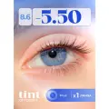 Контактные линзы Optosoft Tint (1 линза) -5.50 R.8.6 Blue (голубой)