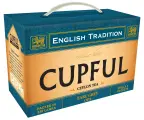 Чай Cupful English Tradition ЭРЛ грей, черный крупнолистовой с натуральным маслом бергамота, 1 кг (4 шт х 250 г)