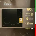 Стеклокерамическая варочная поверхность ILVITO ICV KAIRA 60Т,60 см, 9 режимов нагрева
