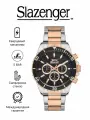 Наручные часы Slazenger, серебристый/черный