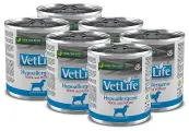 Консервы для собак Farmina Vet Life Hypoallergenic при пищевой аллергии, утка, картофель, упаковка 6 шт х 300 гр