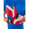 Перчатки для лыжероллеров SKI TIME ROLLER с липучкой красн. L
