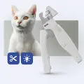 Когтерез для кошек и собак Planeta Laika с LED подсветкой, пилкой и блокировкой лезвий
