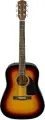 FENDER CD-60 DREAD V3 DS SB WN акустическая гитара, цвет санберст