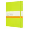 Блокнот Moleskine Classic Soft XLarge 190х250 мм 192 стр линейка мягкая обложка салатовый (QP621C2)