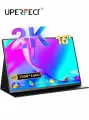 UPERFECT 2.5K портативный монитор 16 дюймов, вилка ЕС