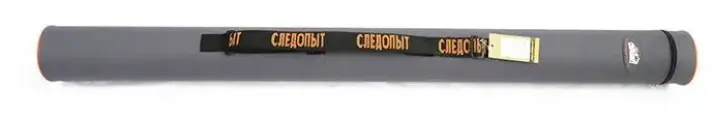 Тубус для удилищ и поплавков следопыт d-110 мм, L-115 см, цв. серый