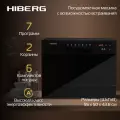Посудомоечная машина Hiberg T56 615 B, мини, отдельностоящая с возможн. встраивания, 6 комплектов, 7 программ, чёрная