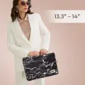 Чехол для ноутбука 13.3 и 14 дюймов KINMAC (Черный мрамор)