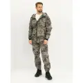 Костюм тактический мужской летний Huntsman Стрелок Антимоскит камуфляжный, ткань сорочка, цвет Лабиринт (р.48-50/170-176)