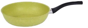Сковорода Kukmara 22 см с ручкой, Trendy style lime, (220tsl)