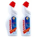 Гель для сантехники 7 в 1 Дезинфекция SARMA, 750 мл, 750 г, 2 шт.
