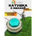 Головка 950-043 режущ. для триммера , титан полуавтоматическая ,4 лески (1,6- 3,0 мм)