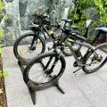 Велопарковка для двух велосипедов, двойная парковка