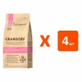 GRANDORF SINGLE GRAIN KITTEN LAMB & TURKEY низкозерновой для котят с ягненком и индейкой (2 кг х 4 шт)