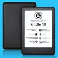 Электронная книга Kindle 10, E-Ink, 6, 8GB, Wi-Fi，Молодёжная версия/поддержка подсветки/поддержка русского языка，черный