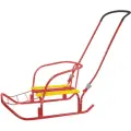 Санки Nika Ветерок, складные, алые, от 1 года, до 25 кг