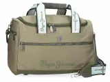 Сумка спортивная Pepe Jeans, 40х25, зеленый
