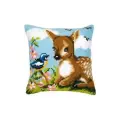 PN-0008691 Набор для вышивания крестом (подушка) Vervaco Олененок