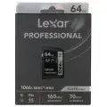Lexar Карта памяти microSDXC 64Gb Lexar Professional 1066x