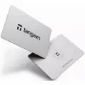 Аппаратный мультивалютный криптокошелек Tangem Wallet 2.0, набор из 2 карт, White, белый